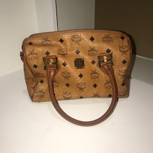 Vintage MCM Boston Speedy Heritage Bag